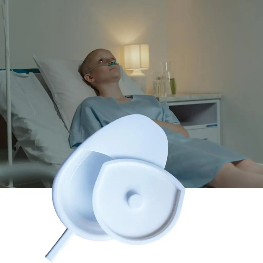 Bed Bedridden Patient Heavy Duty Bed Pans for Females Easy to Clean for Home Bedpan Emergency Device