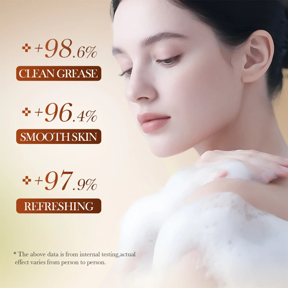 Natural Persimmon Soap Body Cleaning Fragrance Freshness Underarm Leg Bath Cleansers Remove Stains Face Soap Tender Skin Care