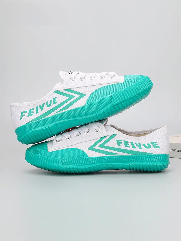 DaFu Flying Men's Athletic Shoes Long Distance Running Jump Far Field Event Canvas Sports Shoes Couple's Loafers Black Sneakers