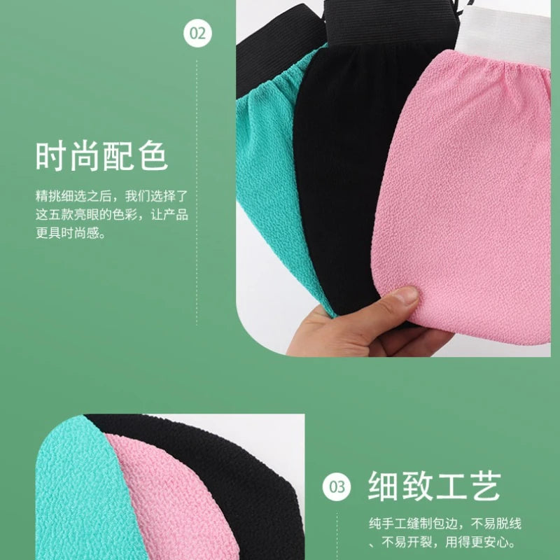 New in 1pc Hammam Shower Thicken Bath Magic Peeling Glove Exfoliating Tan Removal Bathing Cleaning Products Body Scrubber