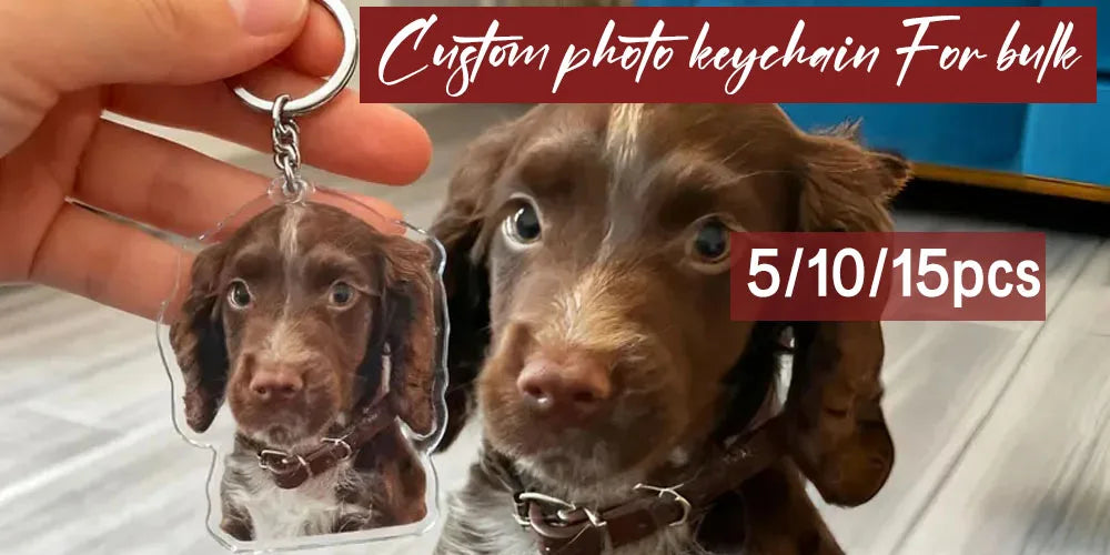 Custom Pet Portrait Bracelet For Women Personalized Dog Photo Stainless Steel Adjustable Pet Owner Lover Bracelet Gift Jewelry