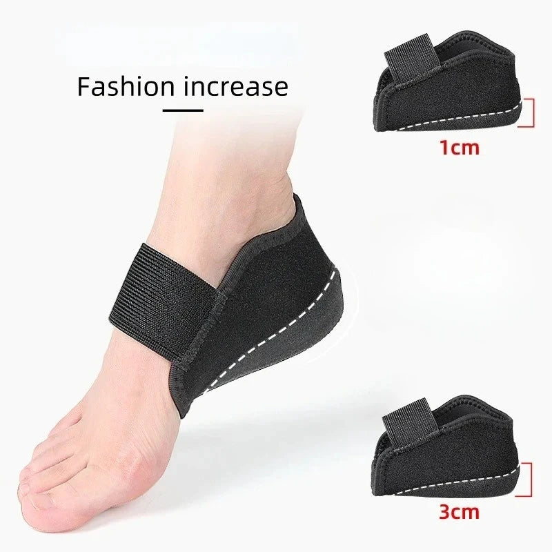 1 Pair Silicone Heel Cup Cushion Shock Absorption Shoe Pads for Plantar Fasciitis Spurs Moisturising Foot Care Protector Inserts