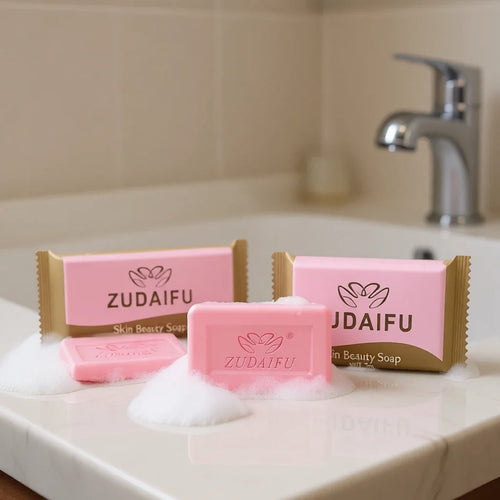 20/30Pc Zudaifu Skin Beauty Soap 7g Cleanser Moisturizing Soothing Oil-control Hand Body Cleansing Removing Mites Soap