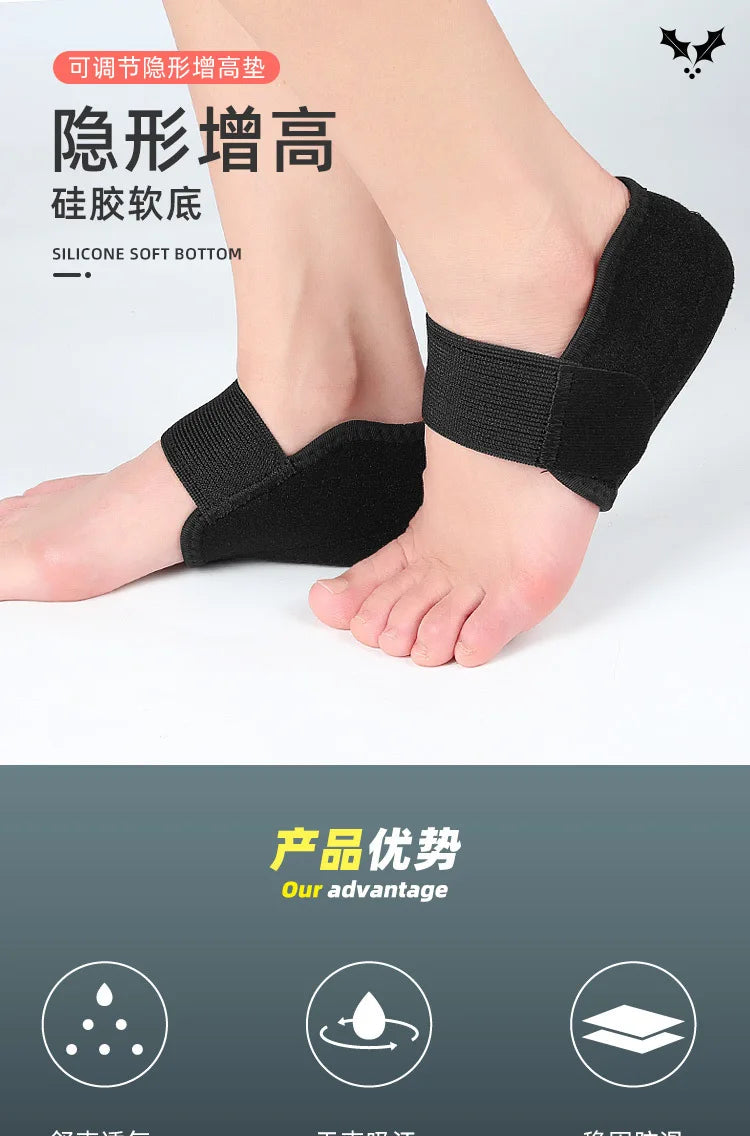 1 Pair Silicone Heel Cup Cushion Shock Absorption Shoe Pads for Plantar Fasciitis Spurs Moisturising Foot Care Protector Inserts