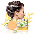 Jasmine Scented Handmade Shampoo Solid Shampoo Stick Plant Essential Oil Soap Oil Control And Refreshing Soap