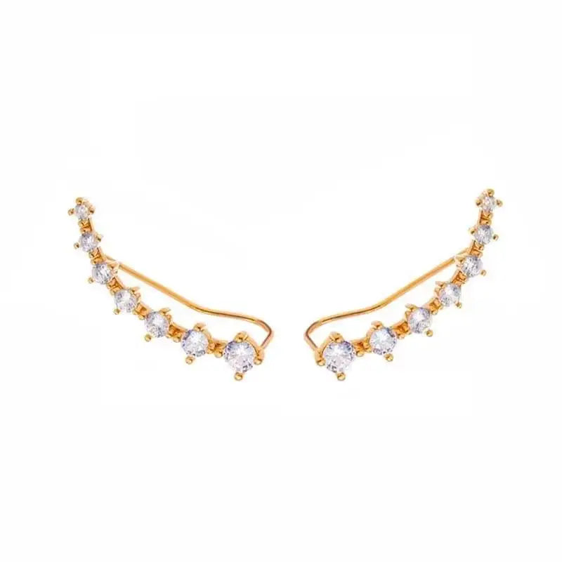 Korean Fashion Zircon Drop Earrings For Women Jewelry 2026 Trending New Luxury Women's Geometric Hoop Earrings Pendientes Gifts