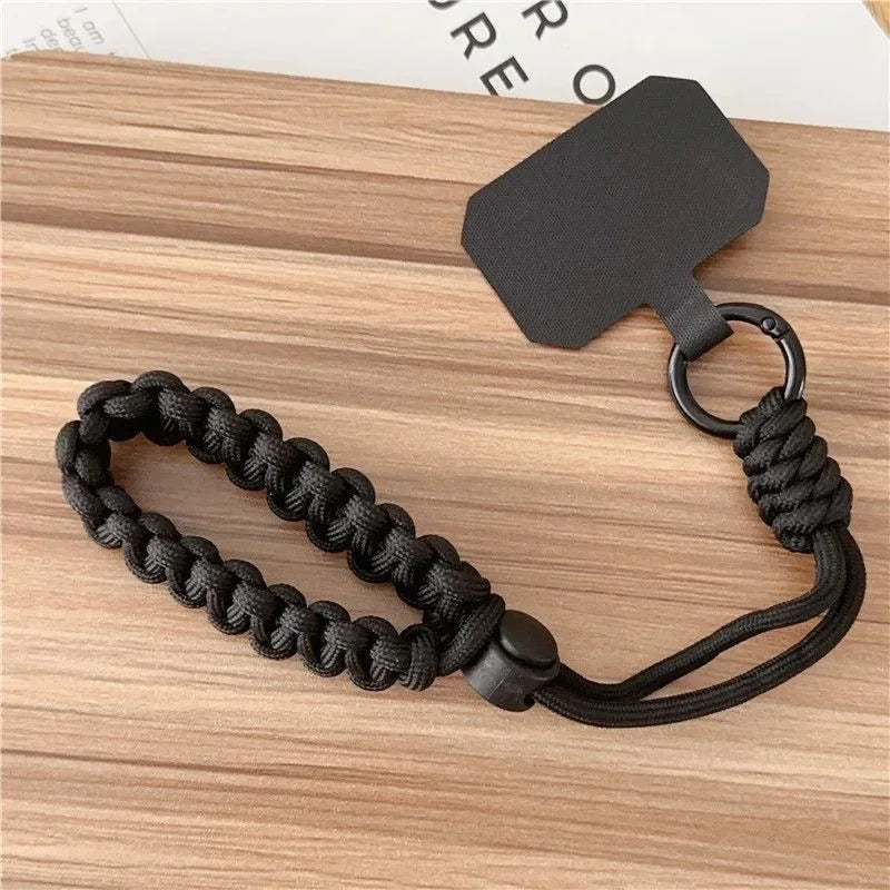 Cute Mobile Phone Lanyard Hanging Decoration Can Be Carried Twist Rope Anti-loss Pendant Fashion Strong Wrist Short Straps Band