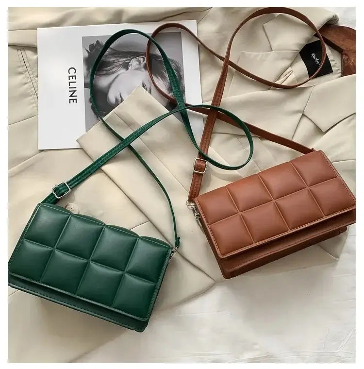 2025 Fashion Brand Designer Women Shoulder Bag Small PU Leather Female Crossbody Bag Trend Classic Handle Handbag Women
