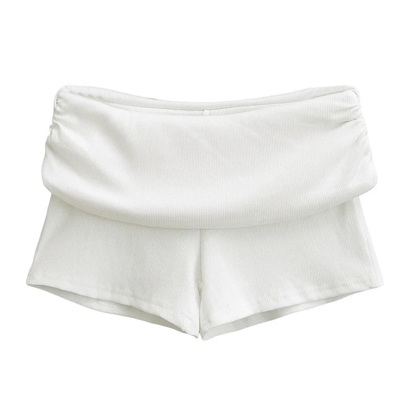 Fashion Elastic Slim Fit Pure Desire Sexy Casual Hot Girl Sports Shorts For Women