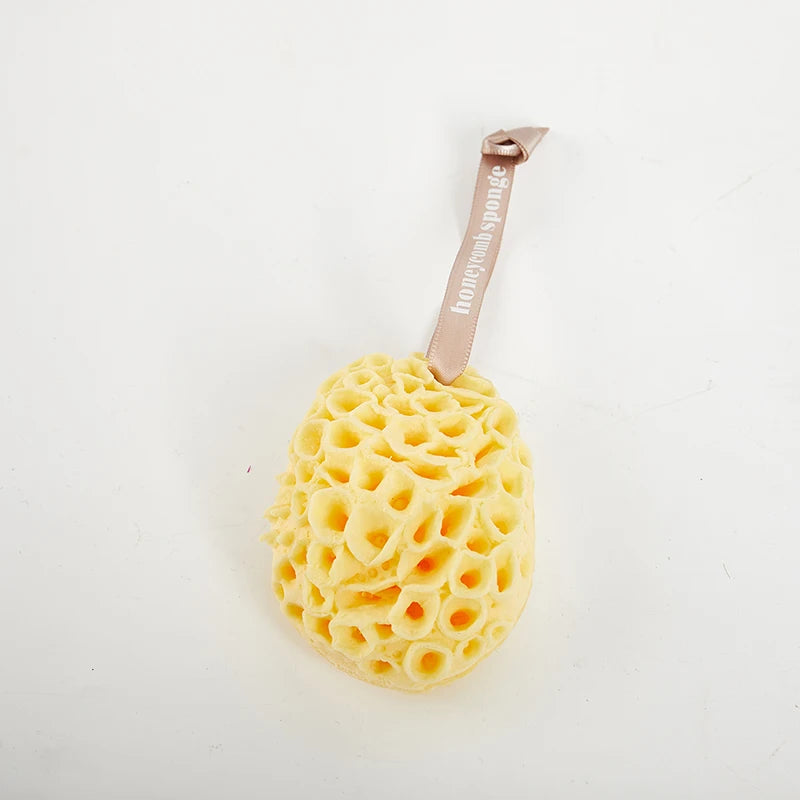 Natural Sea Wool Sponge Replacement Dead Skin Remover Cleaning Foam Washing Massager Pouf Shower Exfoliating Sponge Body
