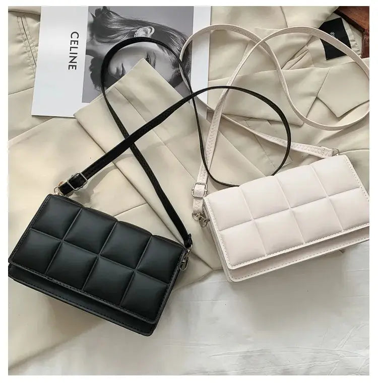 2025 Fashion Brand Designer Women Shoulder Bag Small PU Leather Female Crossbody Bag Trend Classic Handle Handbag Women