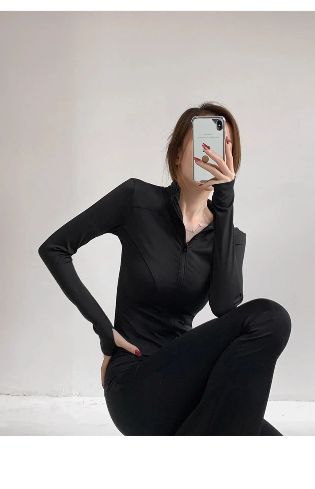 S-3XL Sun Quick Drying Sports Coat Women's Tight Top Yoga Jacket Long Sleeve Zipper Jacket Running Fitness Women's Jacket