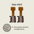 Universal DIY Android Phone TF Dual SIM Card Adapter Nano Cato Hybrid Sim Slot For Micro SD Extender