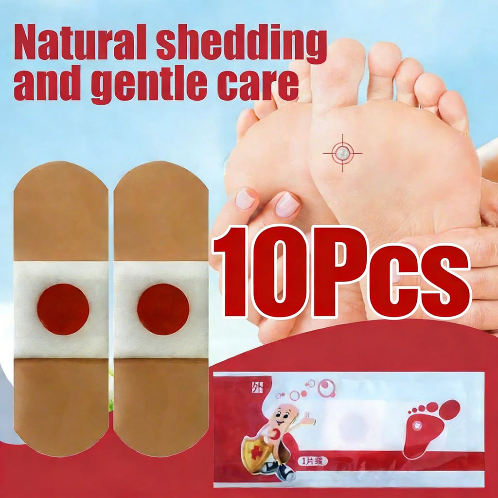 10Pcs Corn Remover Pads for Feet Foot Care Plaster Remove Callus Dead Skin Thorn Treatment Patch