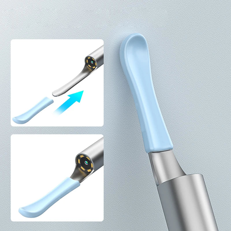 4.2mm Camera Viual WiFi Endoscope 1080P Camera for iOS/Android Phones Tablet Waterproof Ear Scope for Ear Cleaning Skin Check