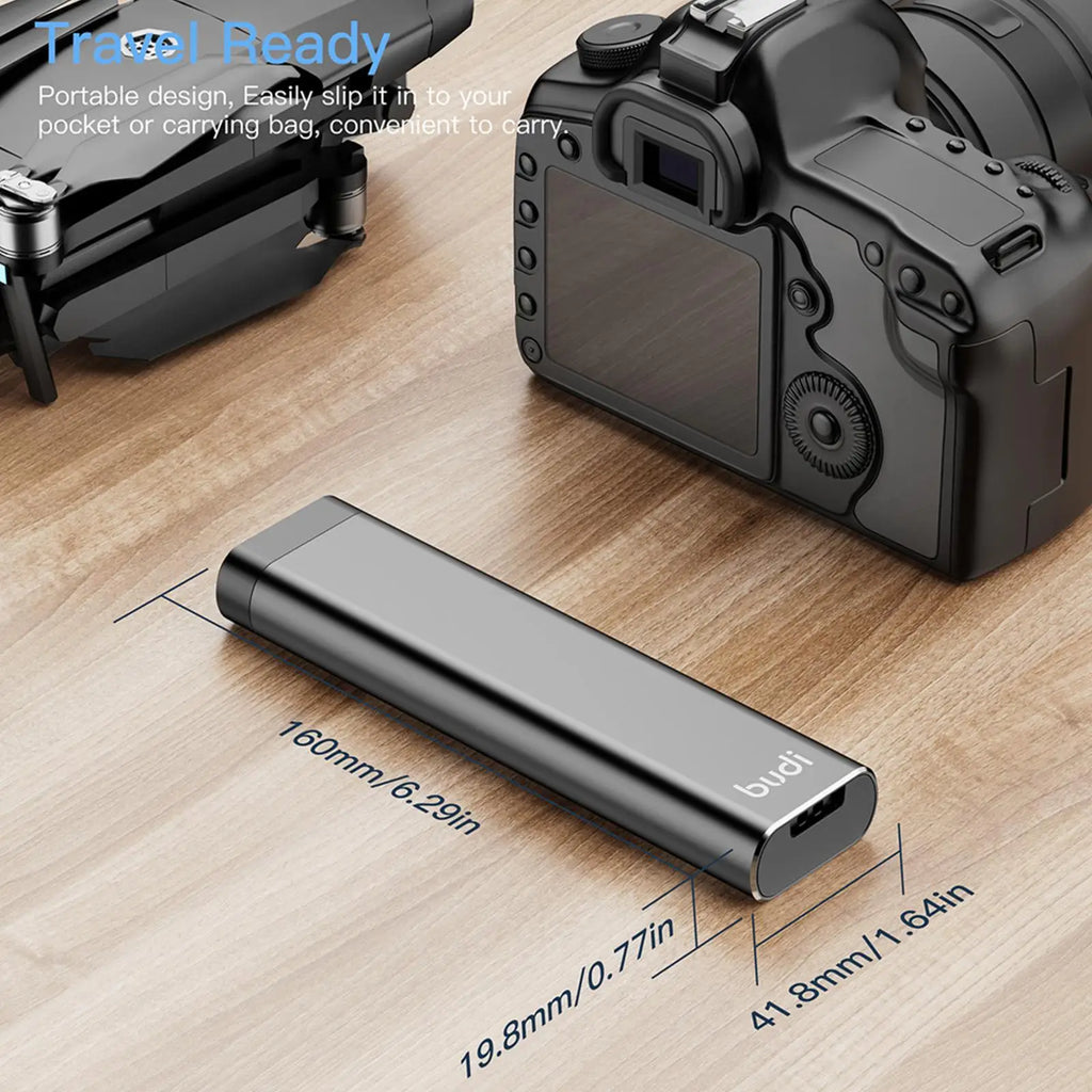BoxBUDI up Design 30slot Large-capacity Memory Card Box Anti-pressure And Shock-proof Card Storage Wallet Portable Anti-loss