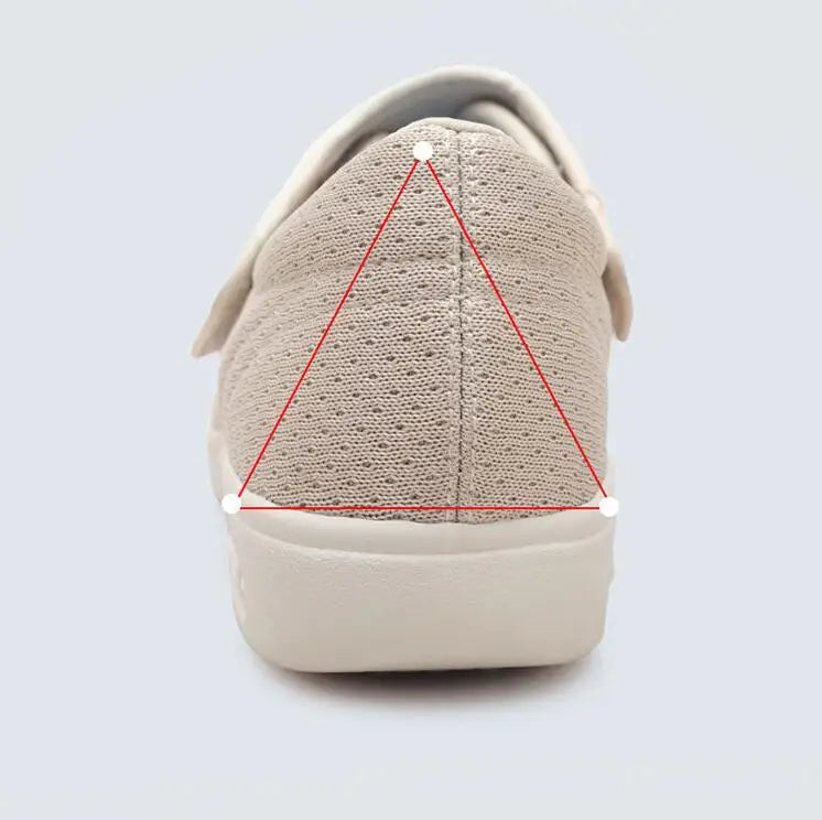 XIHAHA New Casual Orthopedics Wide Feet Swollen Shoes Thumb Eversion Adjusting Soft Comfortable Diabetic Shoe Walking Shoes