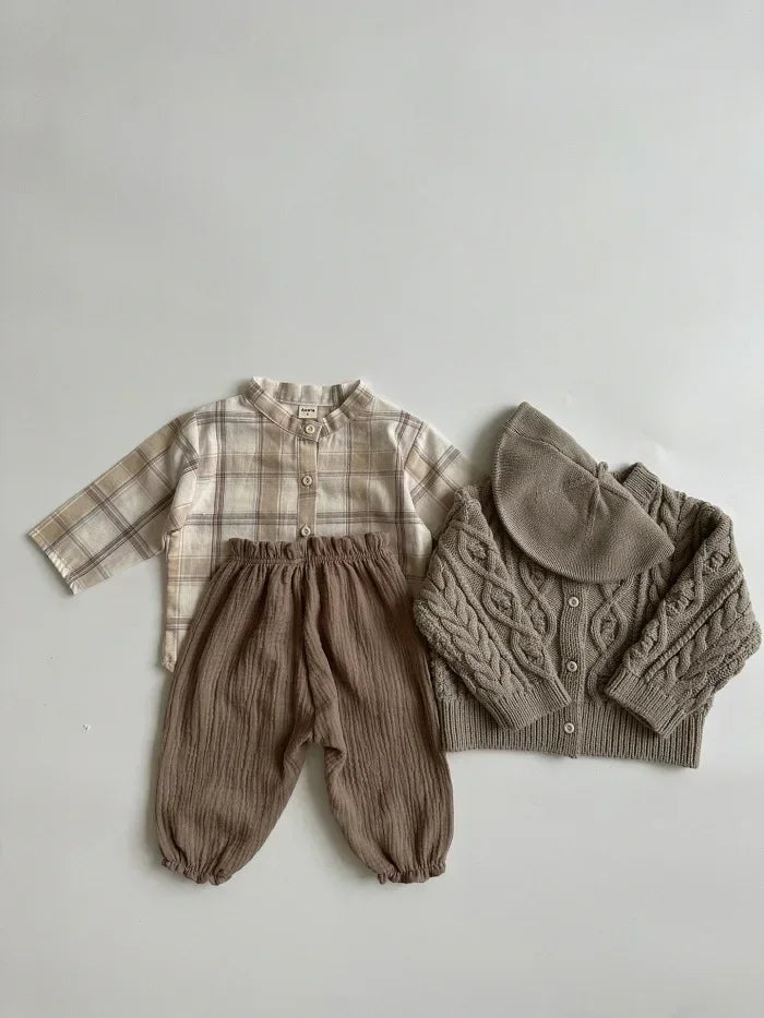 Organic Cotton Baby Pants Newborn Toddlers Autumn Spring Summer Winter Cute Print Soft Muslin Clothes Pants Pantalons Capris