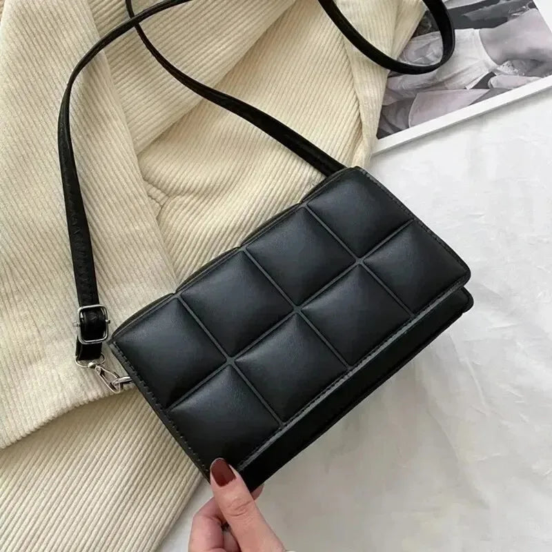 2025 Fashion Brand Designer Women Shoulder Bag Small PU Leather Female Crossbody Bag Trend Classic Handle Handbag Women