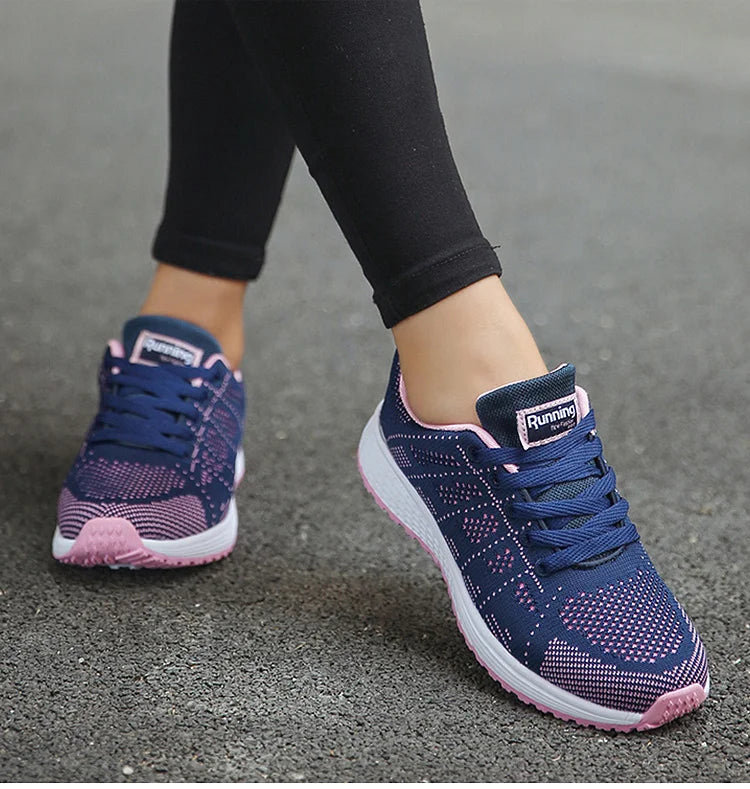 Women's Sports Shoes White Sneakers Lightweight Gym Shoes For Woman Spring Summer Sneaker High Quality Shoes Women Casual Tenis
