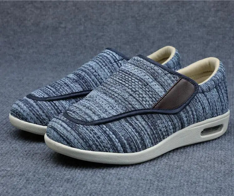 XIHAHA New Casual Orthopedics Wide Feet Swollen Shoes Thumb Eversion Adjusting Soft Comfortable Diabetic Shoe Walking Shoes