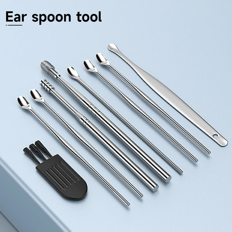 4.2mm Camera Viual WiFi Endoscope 1080P Camera for iOS/Android Phones Tablet Waterproof Ear Scope for Ear Cleaning Skin Check
