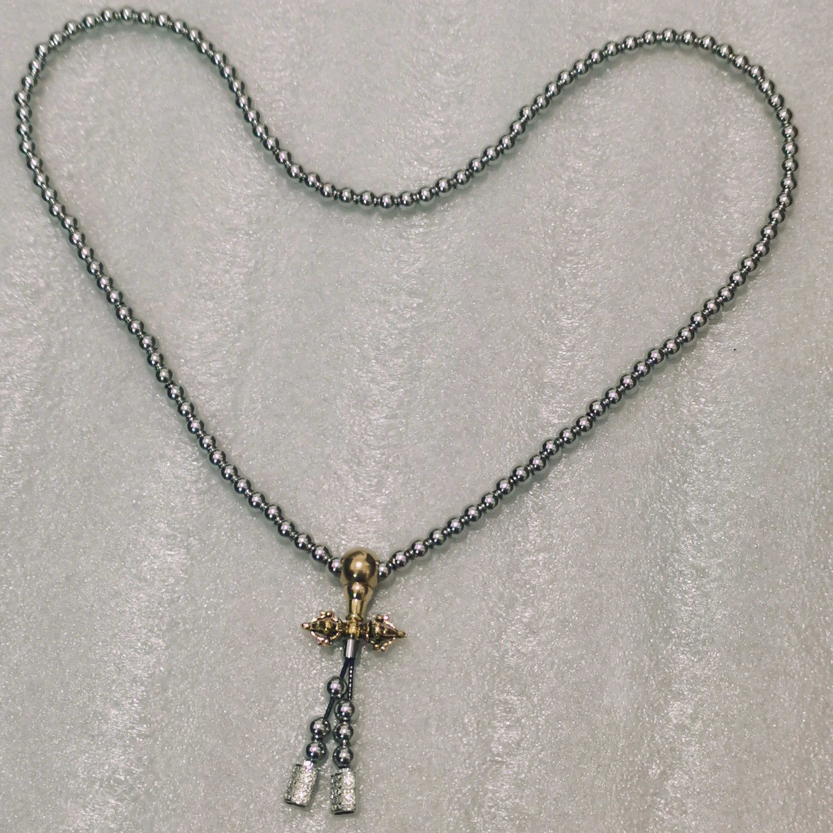 Titanium Steel Bracelet Necklace Chain Prayer Beads Self Defense Waist Faith Buddha Cross Pendant Mens Gadgets For Jewelry Gifts
