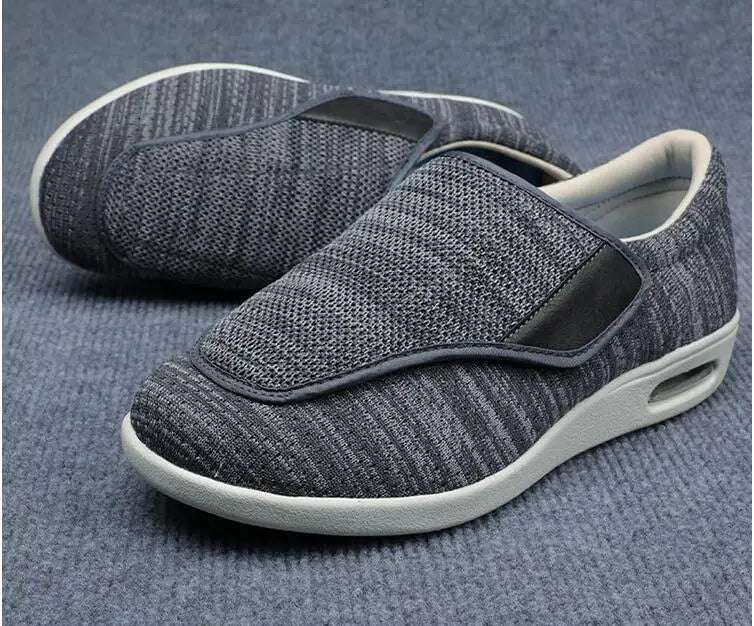 XIHAHA New Casual Orthopedics Wide Feet Swollen Shoes Thumb Eversion Adjusting Soft Comfortable Diabetic Shoe Walking Shoes