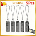 5pcs Multi-function Card Slot Storage Box TF SIM Card Ejector Storage Slot With Lanyard Anti-lost SIM Card Removal Needle Pin