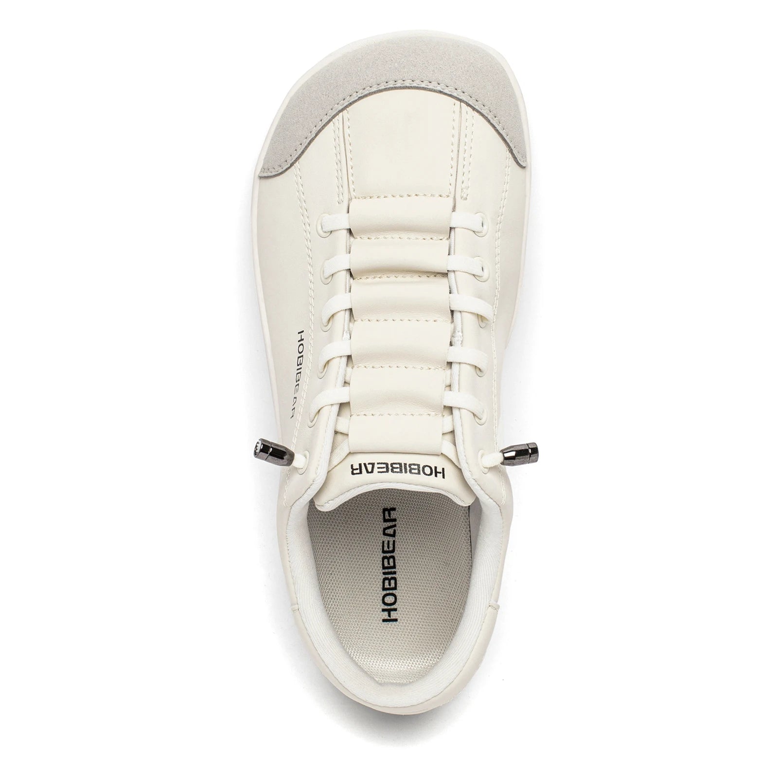 HOBIBEAR Unisex Barefoot Wide Toe Shoes Women Men Artificial Leather Minimalist Sneakers Adjustable Slip On Walking Shoes