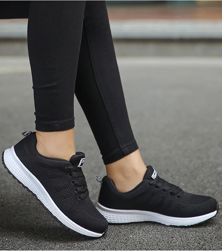 Women's Sports Shoes White Sneakers Lightweight Gym Shoes For Woman Spring Summer Sneaker High Quality Shoes Women Casual Tenis
