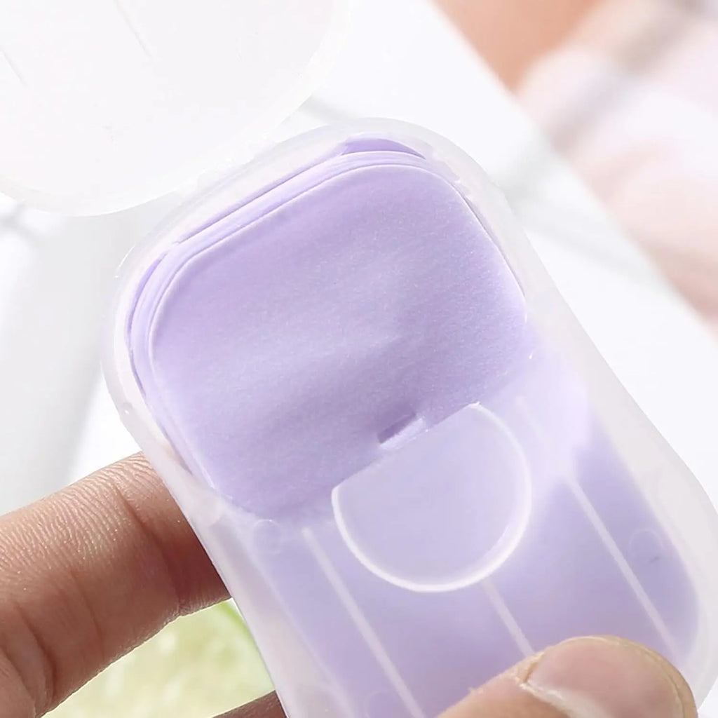 5/10/20 Boxes Scented Hand Soap Sheets – Colorful Dissolvable Paper Soap for Travel, Camping & On-the-Go Hand Washing