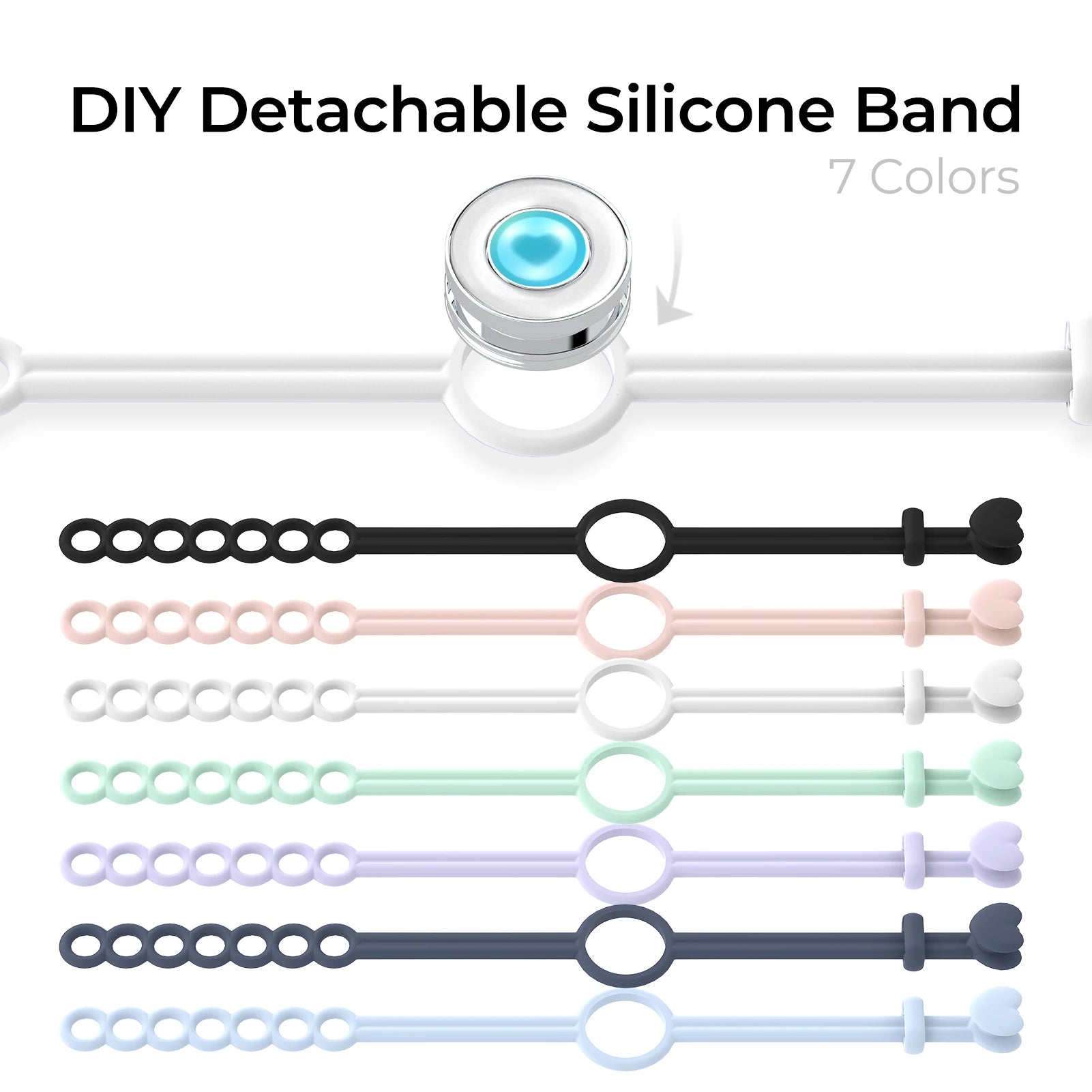 Totwoo Smart Jewelry for Couples Bluetooth Touch Bracelets with App Control Long Distance Romantic Gift for Girlfriend
