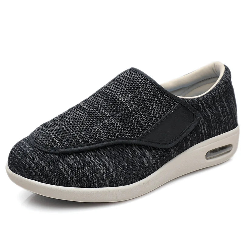 XIHAHA New Casual Orthopedics Wide Feet Swollen Shoes Thumb Eversion Adjusting Soft Comfortable Diabetic Shoe Walking Shoes