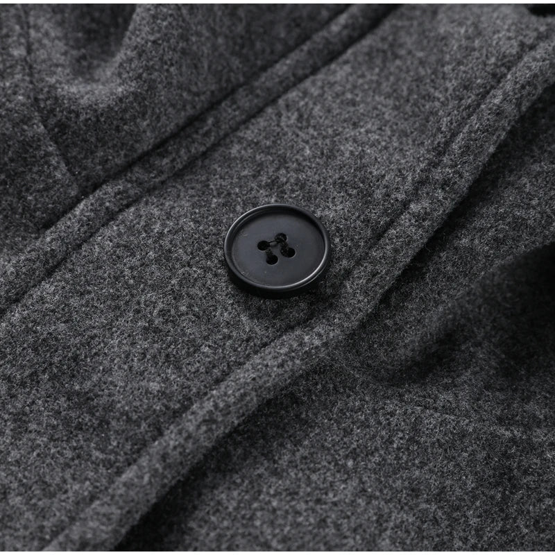 Stand Collar Women Spring Woolen Coats Single Breasted Loose Female Long Sleeve Jacket  Fashion Office Lady Street Short Coat