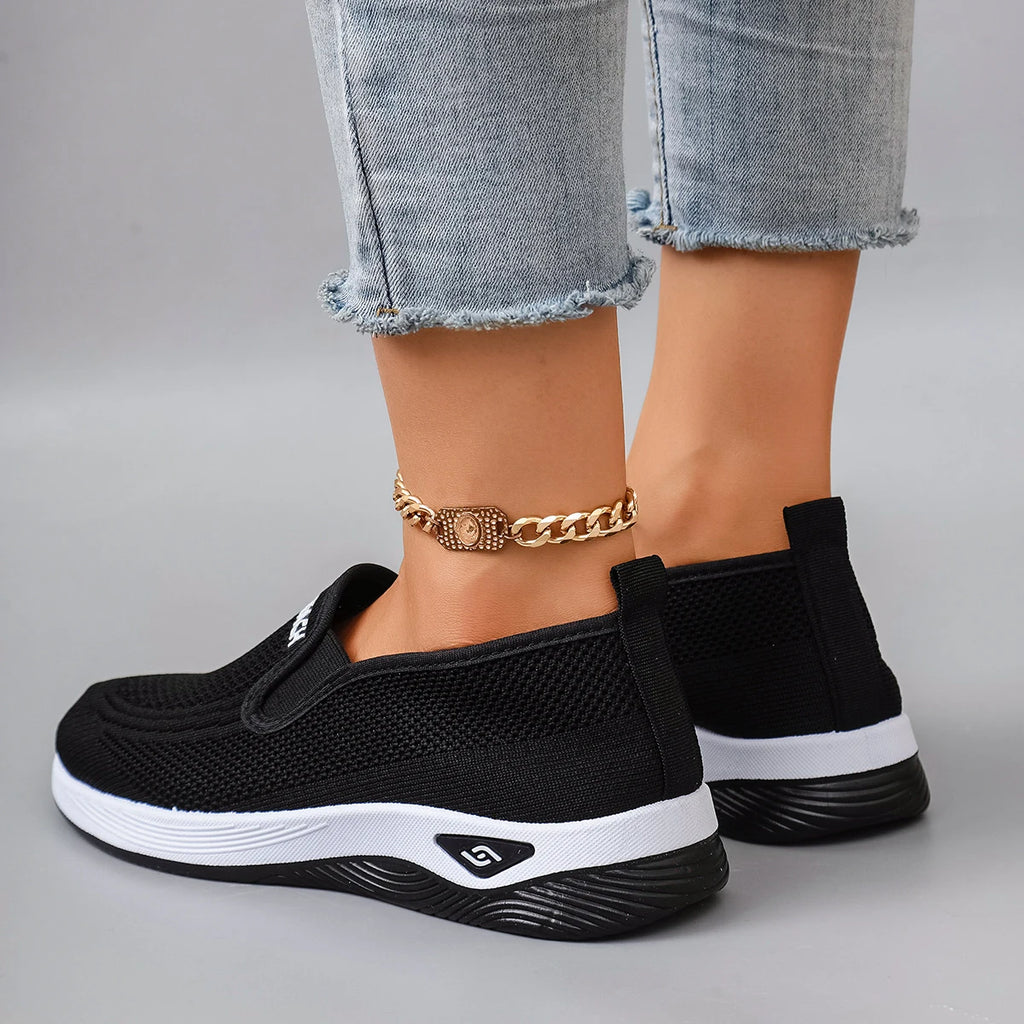 Women's summer breathable mesh flat shoes women's shoes casual sneakers shoes, clearance free shipping