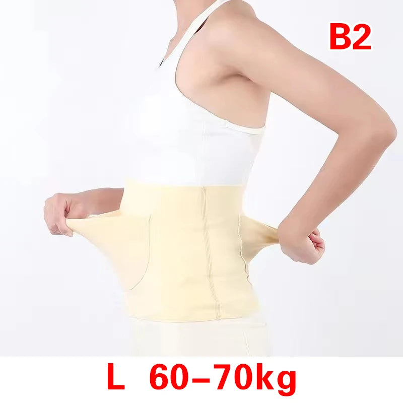 High Quality Self-Heating With Pockets Warm Waistband Elasticity Waist Support Belt Lower Back Lumbar Back Brace