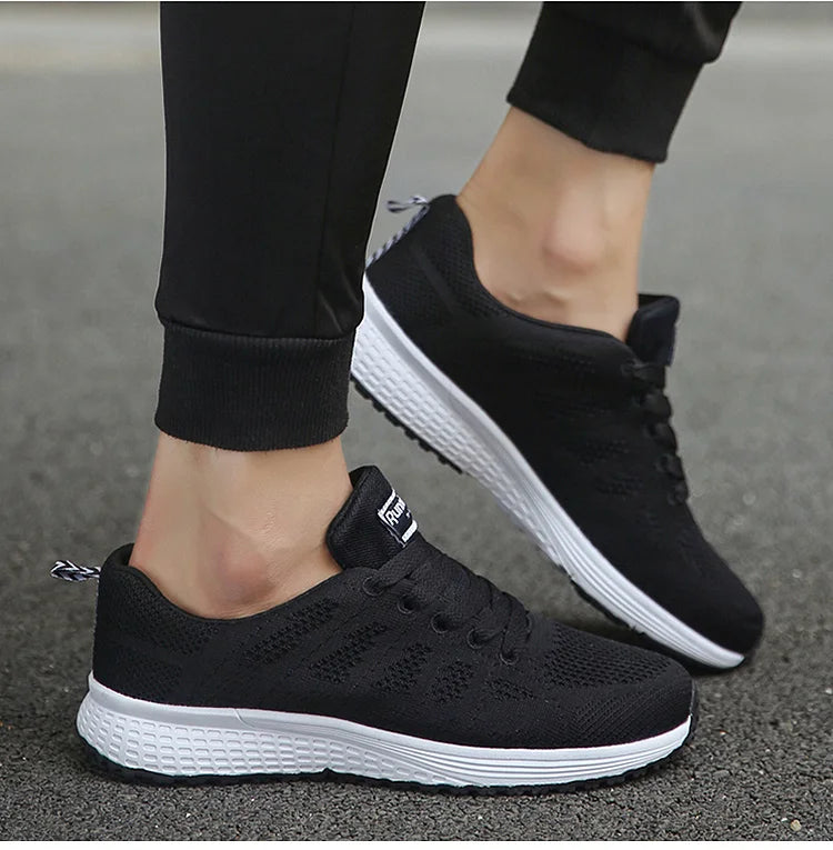 Women's Sports Shoes White Sneakers Lightweight Gym Shoes For Woman Spring Summer Sneaker High Quality Shoes Women Casual Tenis