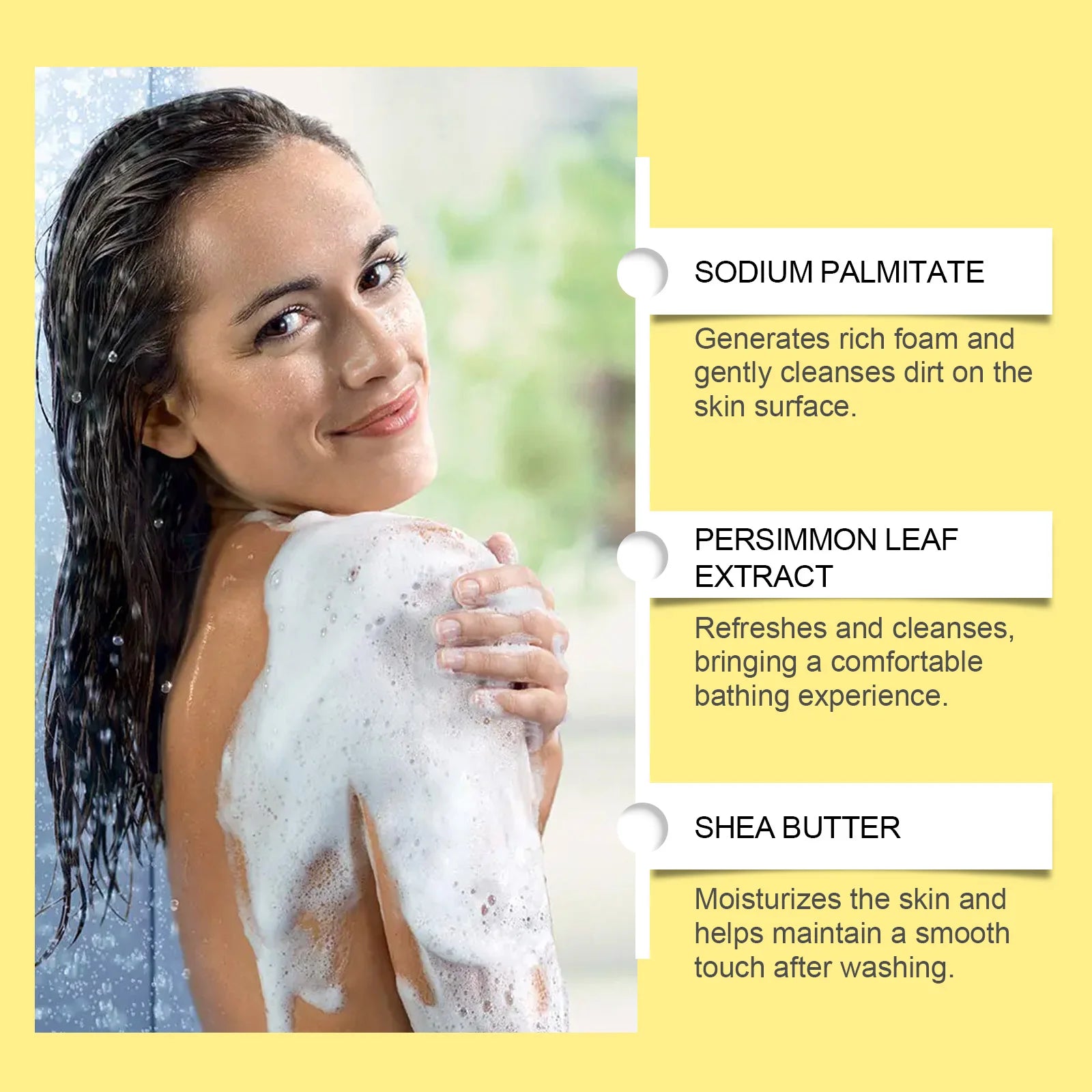 OceAura Persimmon Goat Milk Fragrance Soap Moisturizes, Moisturizes, Mildly Cleanses, Fragrances, Softens and Cares Skin Soap