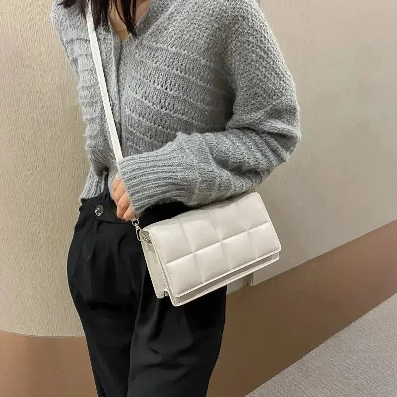 2025 Fashion Brand Designer Women Shoulder Bag Small PU Leather Female Crossbody Bag Trend Classic Handle Handbag Women