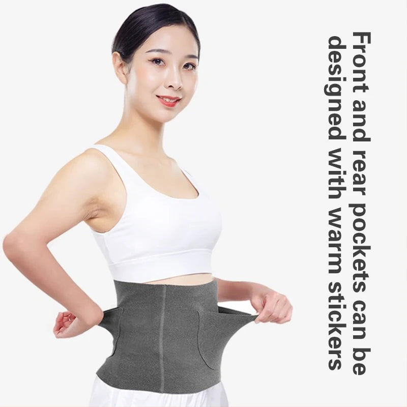 High Quality Self-Heating With Pockets Warm Waistband Elasticity Waist Support Belt Lower Back Lumbar Back Brace