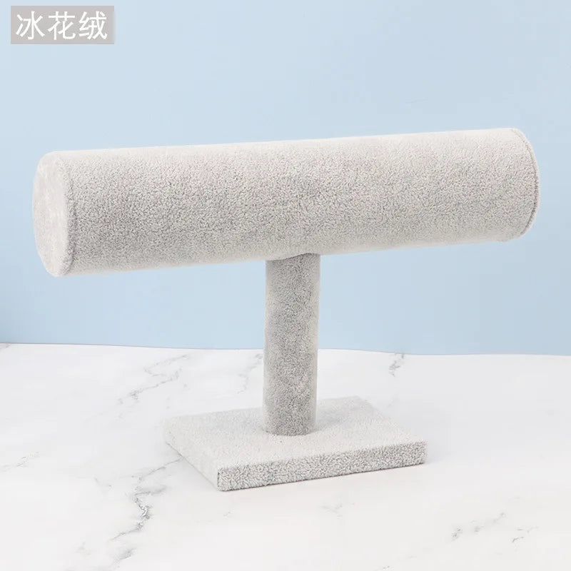 Jewelry Chain Hairband Watch Necklace Bracelet Display Stand Rack Holder T-bar Bracelet Display Stand Holder Watch Display