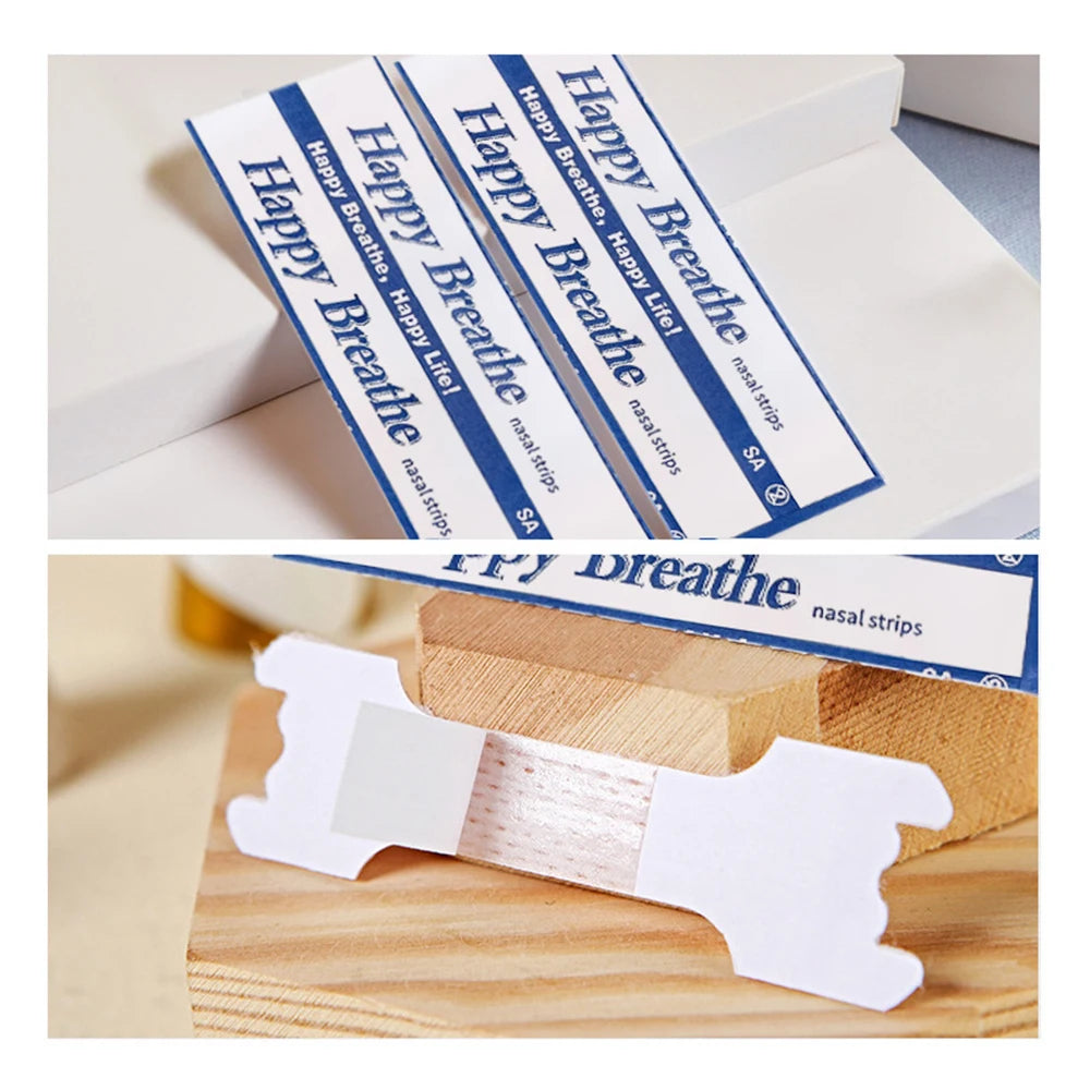 Breath Nasal Strips Works Instantly to Improve Sleep Reduce Snoring and Relieve Nose Congestion Due to Colds & Allergies
