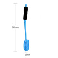 1pcSilicone Anti Slip Shower Brush Household Double Sided Thickened Bathing Brushes Extend Widen Brush Head Bath Sponge Scrubber