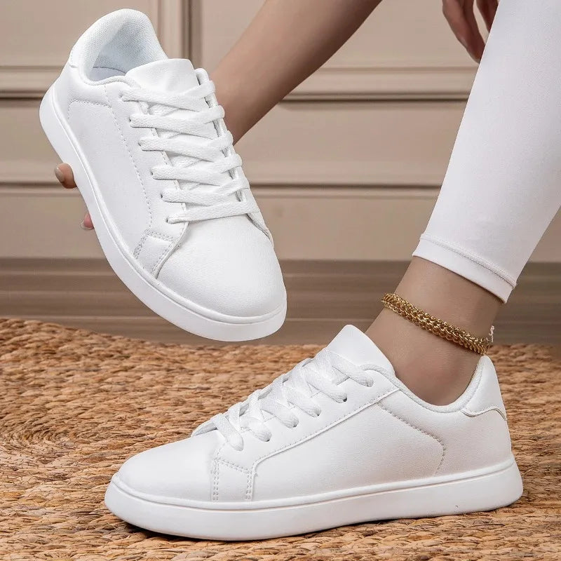 Womens Shoes Men Casual Sneakers Lightweight Non Slip Waterproof White Flat Shoes Men Women Sports Shoes Comfortable Woman Shoes