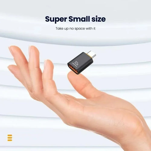 10A OTG USB 3.0 To Type C Adapter USB Female To Type c Male Fast Charging adapter OTG USB C For Xiaomi Samsung Laptop PC