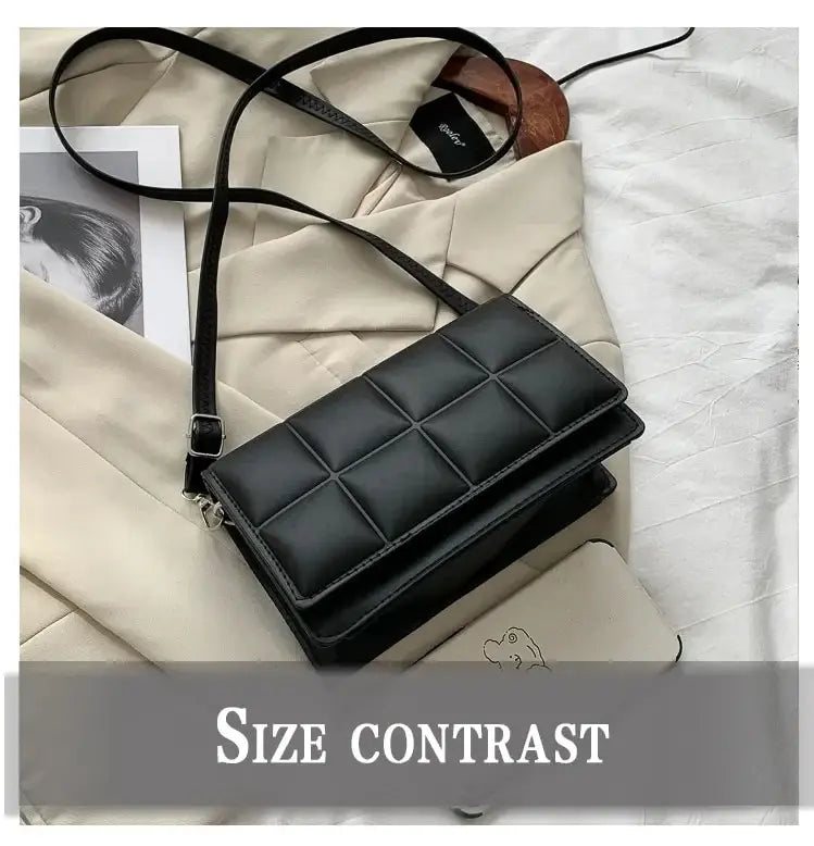 2025 Fashion Brand Designer Women Shoulder Bag Small PU Leather Female Crossbody Bag Trend Classic Handle Handbag Women