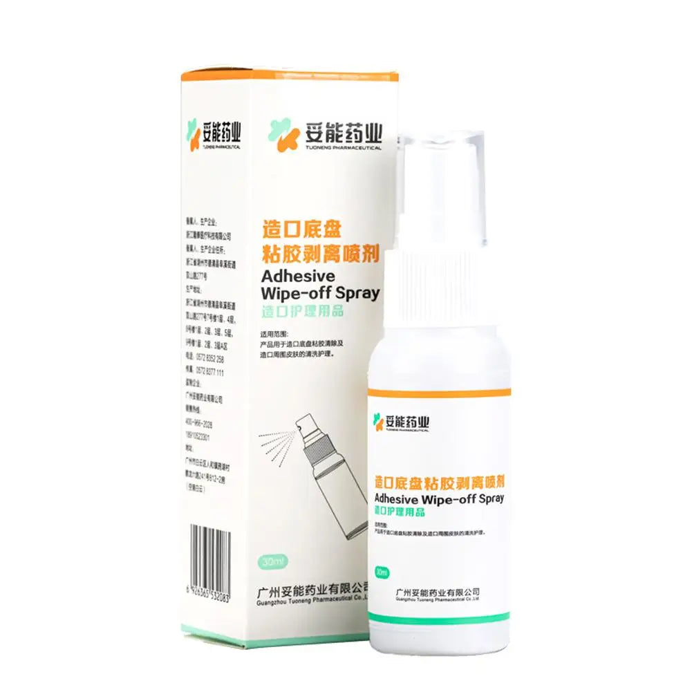 1/2/3/5Pcs Colostomy Adhesive Wipe-Off Spray Medical Adhesive Remover Ostomy Bag Care Clean And Disinfect Skin Supplies