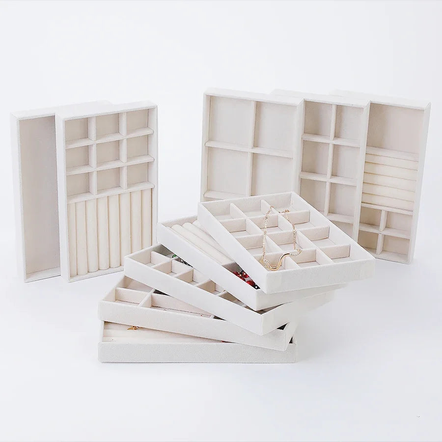 Jewelry Box Jewelry Tray Display Stand Multiple Style  Jewelry Organizer Jewelry Accessories