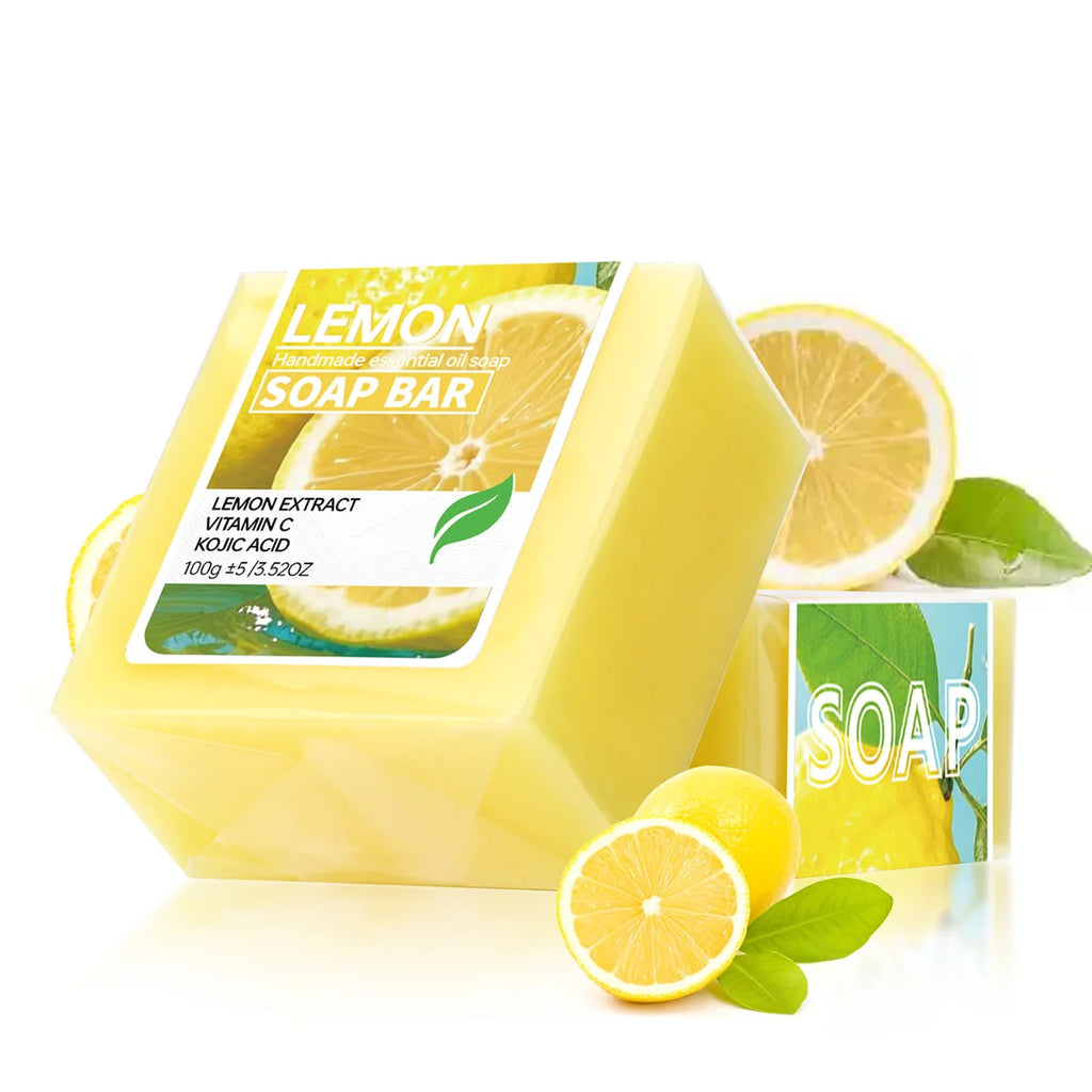Lemon essential oil soap, vitamin C skin brightening and cleansing soap, added with quercetin to enhance skin brightness, deeply